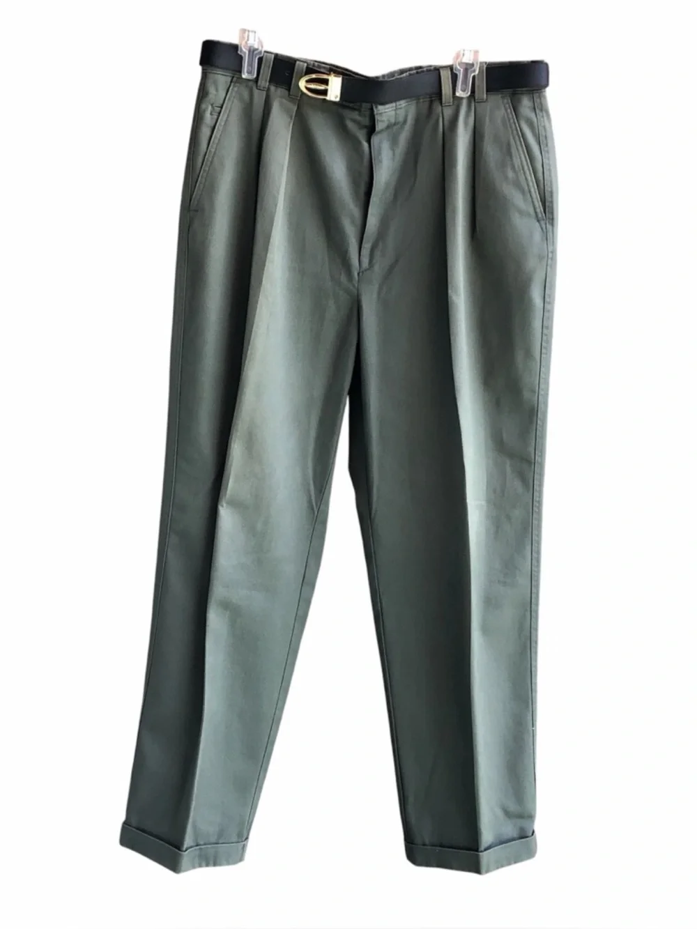 Men’s Pants 36x30 Olive Green - Hagger Casuals —#067 - Picture 1 of 13